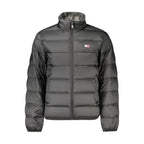 Black Polyester Shell Jacket