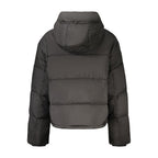 Black Polyester Shell Jacket