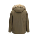 Bicolor Cotton Parka