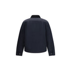 Blue Recycled Polyamide Full-Length Jacket