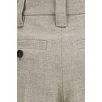 Beige Wool Oves Aries Dress Pants