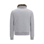 Gray Goose Down Full-Length Jacket
