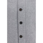 Gray Goose Down Full-Length Jacket