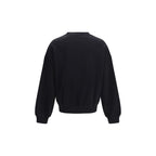 Black Cotton Sweatshirt