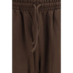 Brown Cotton Joggers (Workout Pants)