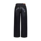 Black Cotton Jeans Denim