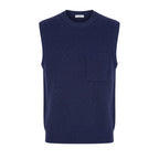 Blue Wool Men's Sweater