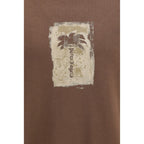 Brown Cotton Sweatshirt