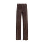 Brown Cotton Jeans Denim