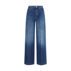 Blue Cotton Relaxed Fit Jeans