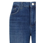 Blue Cotton Relaxed Fit Jeans