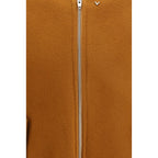 Brown Wool Oves Aries Bomber