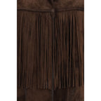 Brown Suede Leather Leather Jacket