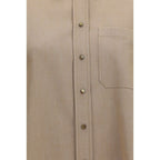 Beige Denim Shirt