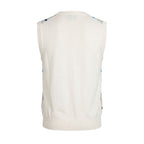 White Cotton Men Sweater