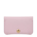 Pink Leather Cardholder