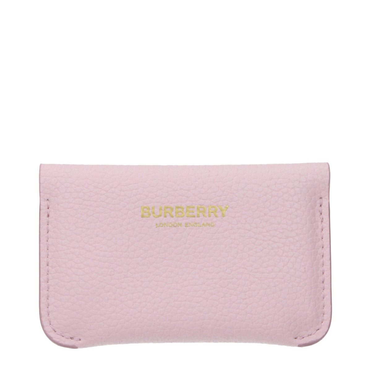 Pink Leather Cardholder