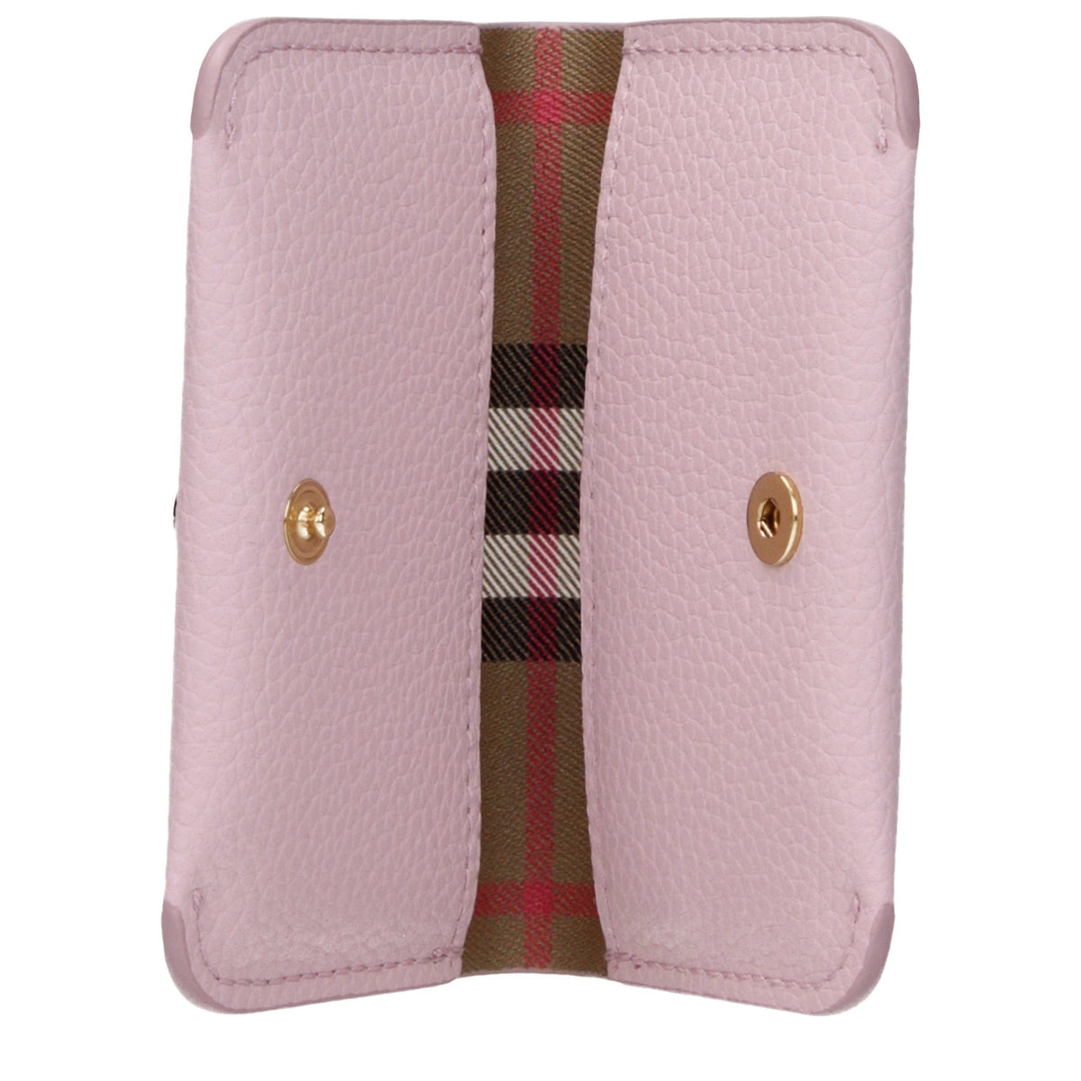 Pink Leather Cardholder