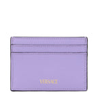 Purple Leather Cardholder