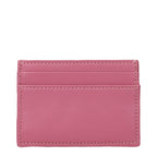 Pink Leather Cardholder