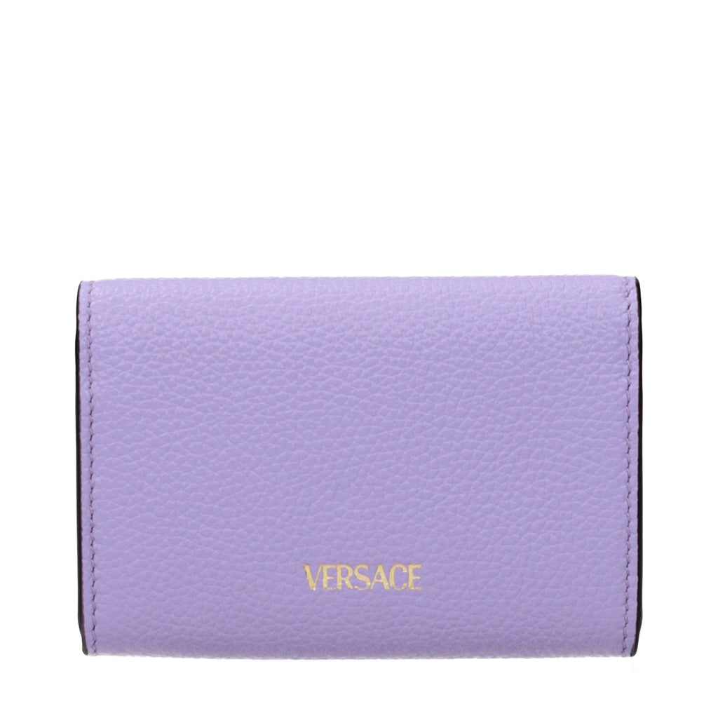 Purple Leather Wallet
