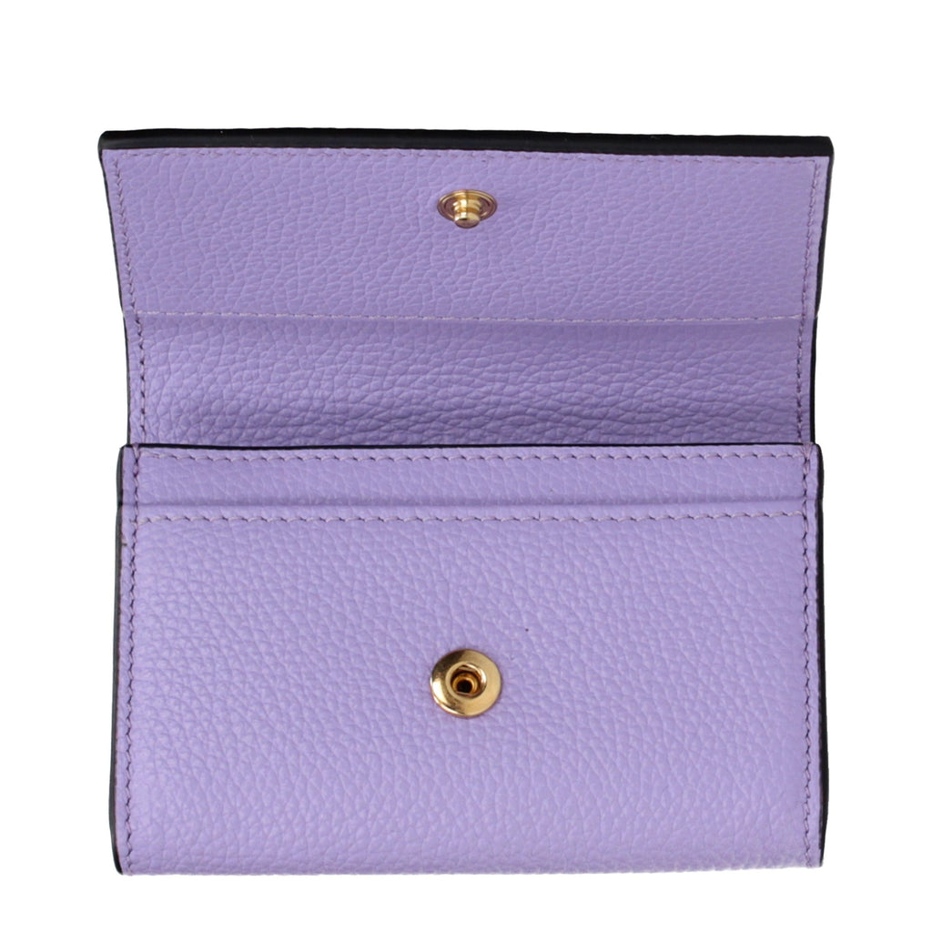Purple Leather Wallet