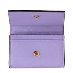 Purple Leather Wallet