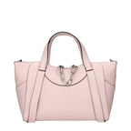 Pink Leather Handbag