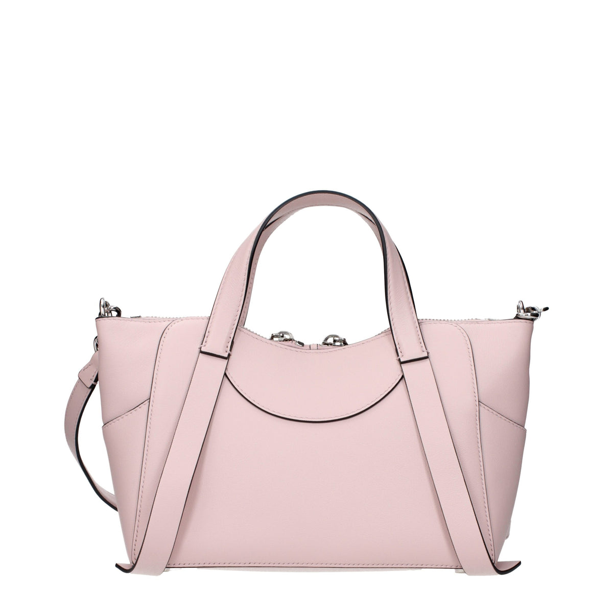 Pink Leather Handbag