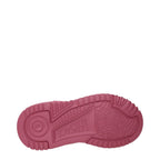 Pink Leather Chunky Sneakers