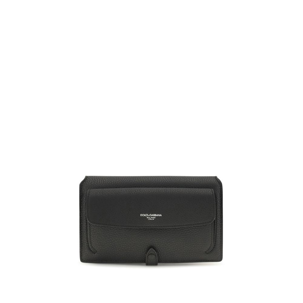 Black Calf Leather Bos Taurus Shoulder Bag