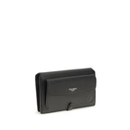 Black Calf Leather Bos Taurus Shoulder Bag