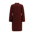 Bordeaux Wool Oves Aries Coat