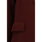 Bordeaux Wool Oves Aries Coat