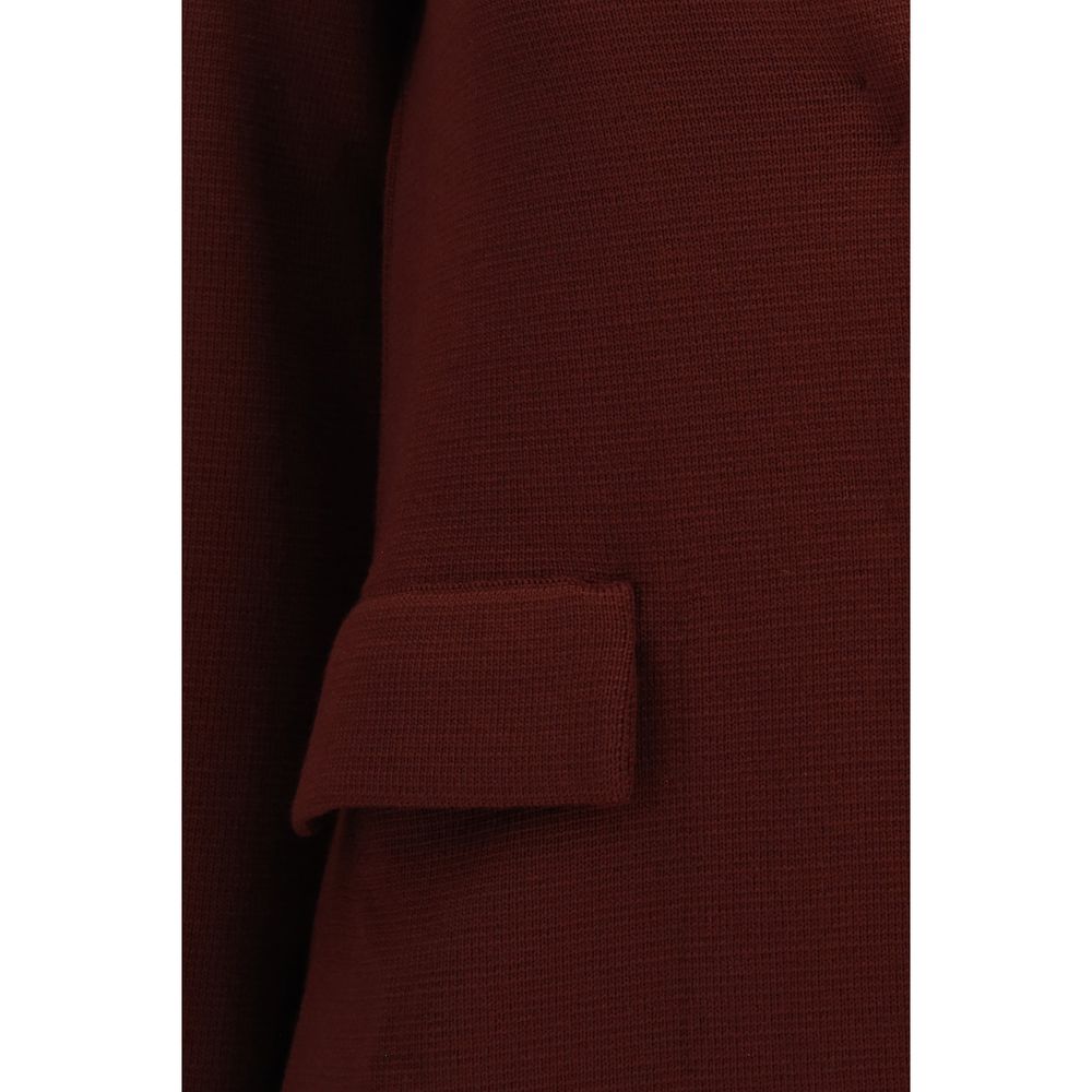 Bordeaux Wool Oves Aries Coat