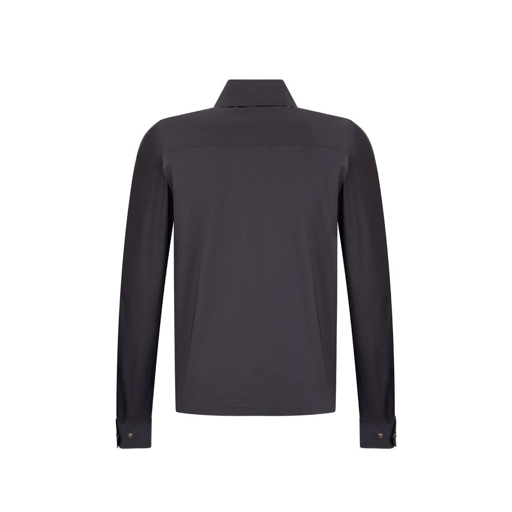 Blue Cotton Shell Jacket