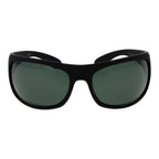 Black Rubber Sunglasses