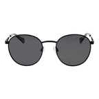 Black Stainless Steel Sunglasses