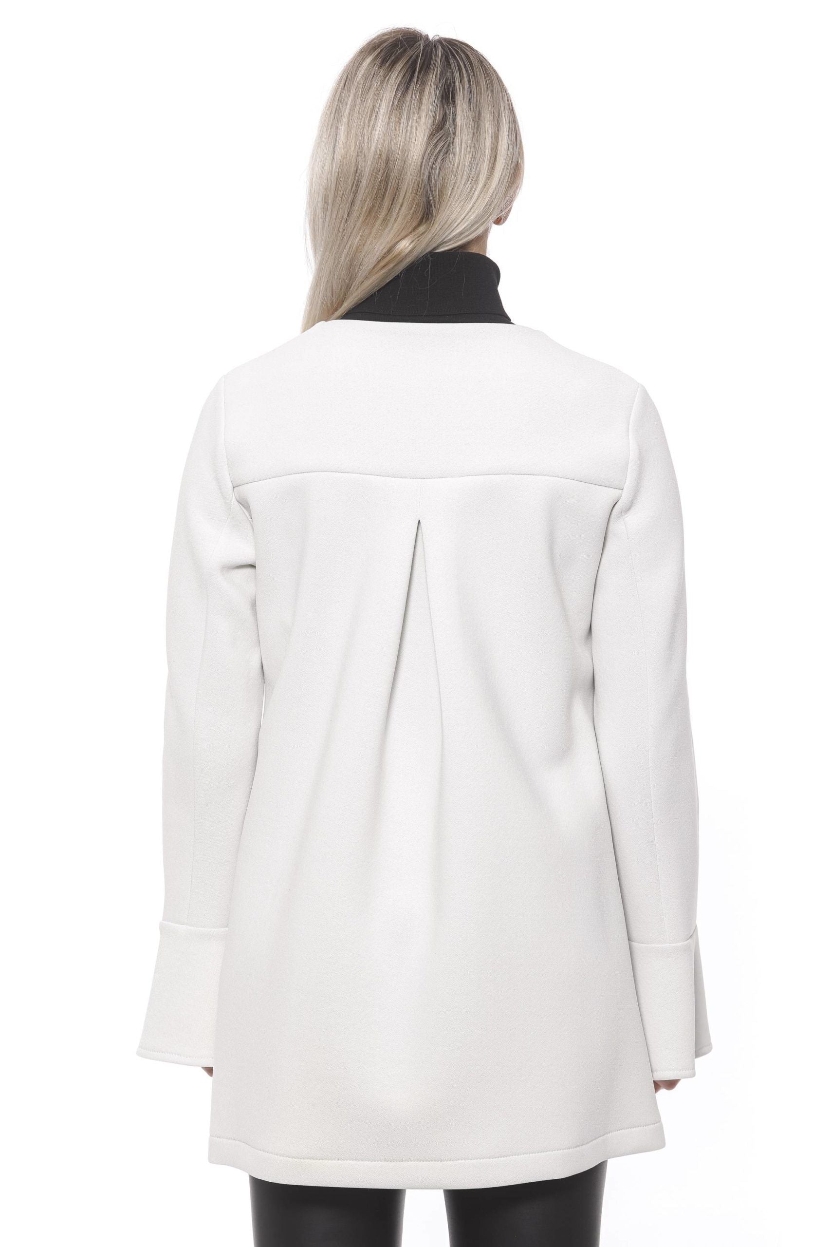 White Neoprene Jacket & Coat