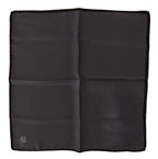 Gray 100% Silk Square Handkerchief Gray 100% Silk Square Handkerchief