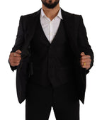 Black Slim Fit 2 Piece SICILIA Blazer