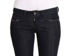 Blue Cotton Stretch Slim Fit Jeans