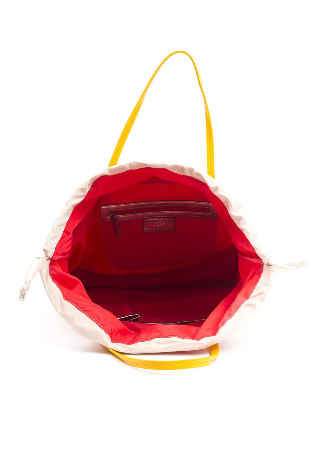 Yellow Polyester Women Shoulder Bag