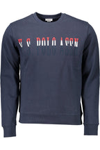 Blue Cotton Men's Sweatshirt