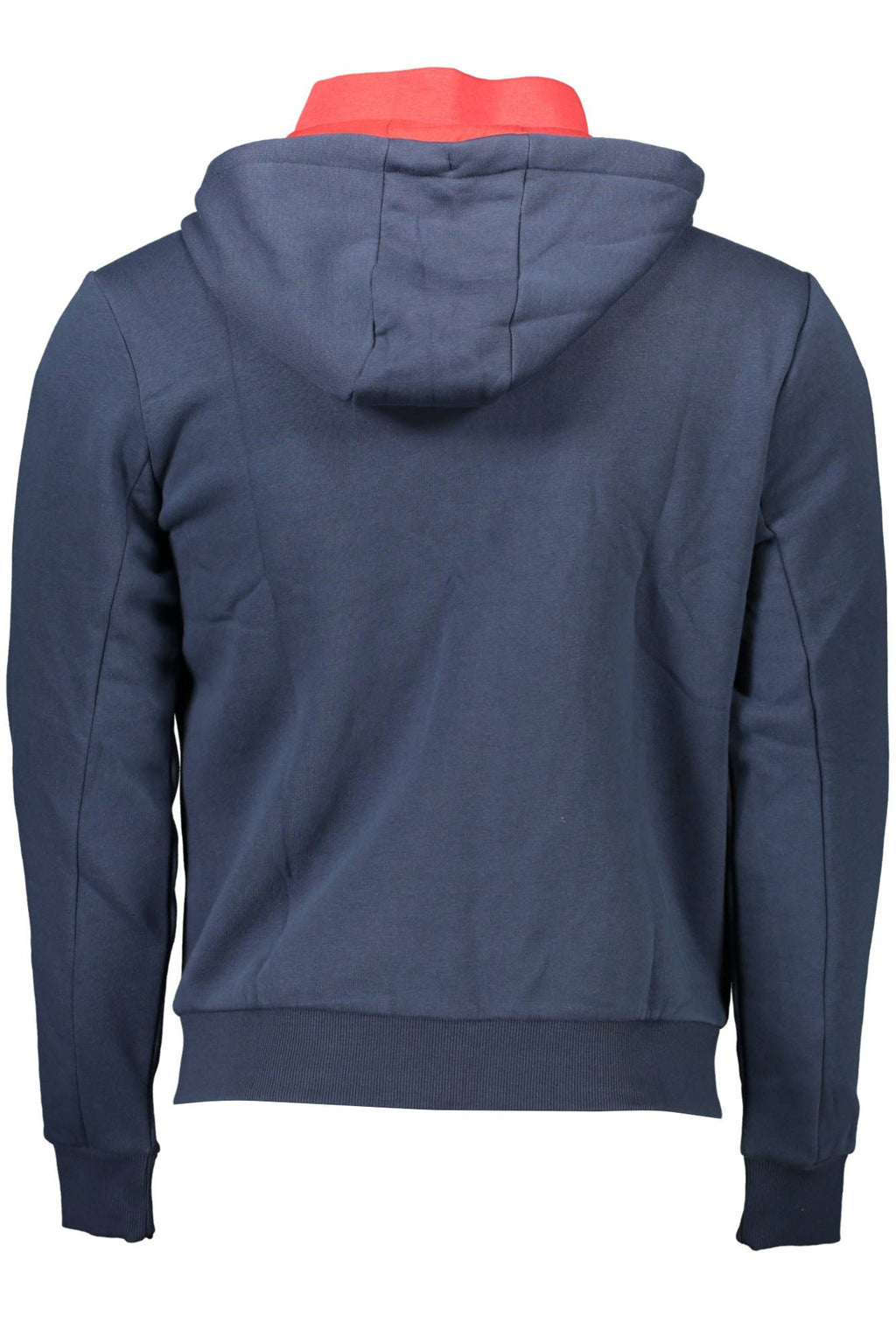 Blue Cotton Men's Hoodie