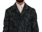 Blue Camouflage Trench Trench