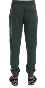Green Cashmere Training Pants