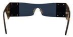 Gold Metal Rectangle Shades DG2263 Sunglasses