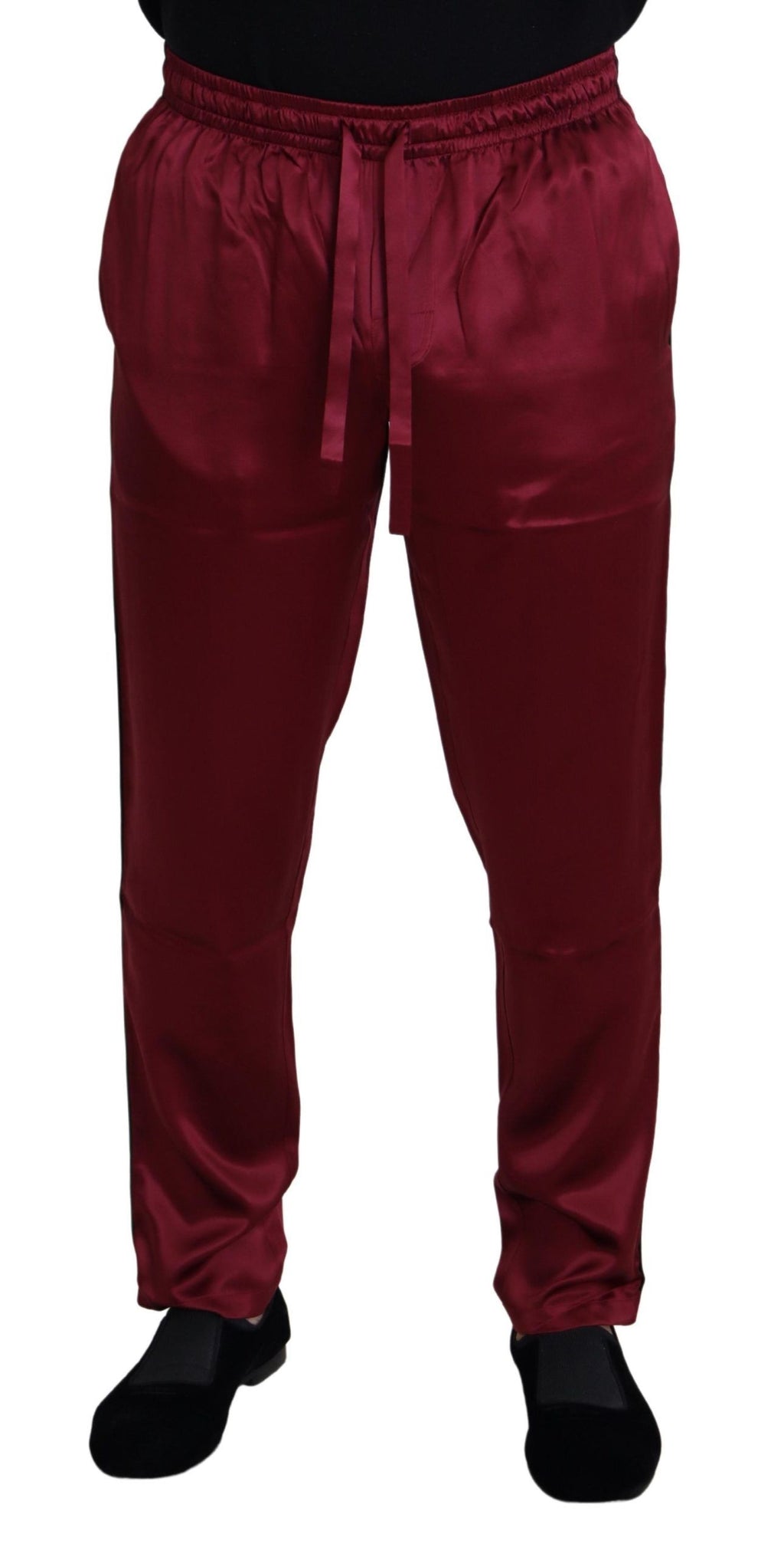 Bordeaux Silk DG Sleep Lounge Pants
