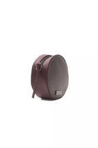 Burgundy Leather Crossbody Bag
